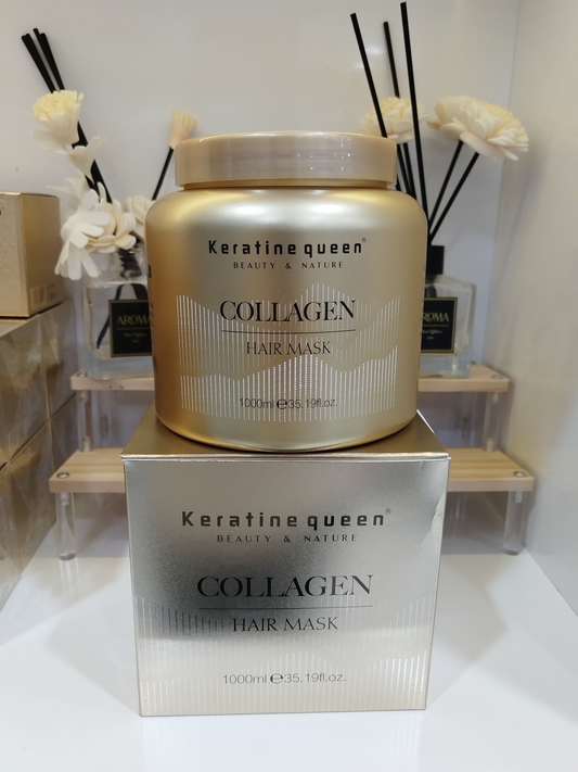 Keratin Sulfate-Free Moisturizing Collagen Gold Hair Mask, 1000ml