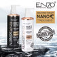 ENZO Strong Thickening Machine Biotin, Anti-Hair Loss, Hair Growth Shampoo and Conditioner Straightening Cream