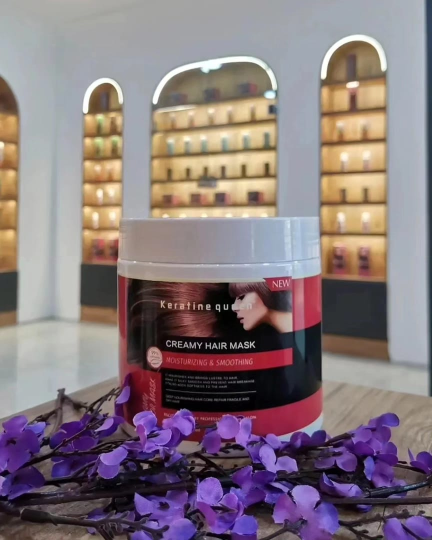 Contains keratin, botulinum toxin and collagen, shampoo set