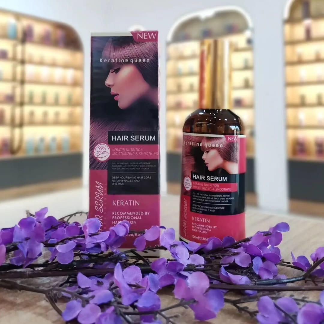 Contains keratin, botulinum toxin and collagen, shampoo set