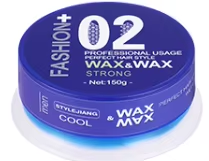 Fashion Strong Hold Curry Wax, Wet Hair Style - 150ml Blue