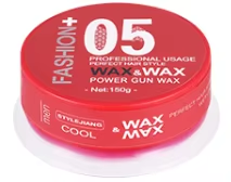 Fashion Strong Hold Curry Wax for Wet Hair - 150ml Red