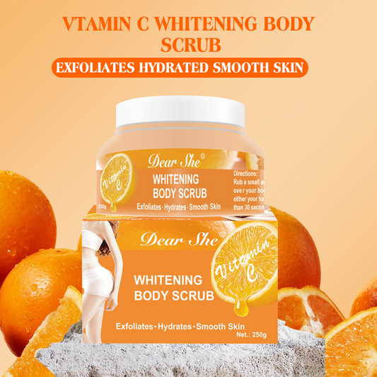 Vitamin C Whitening Body Scrub 250g Moisturizing and Smoothing Exfoliation