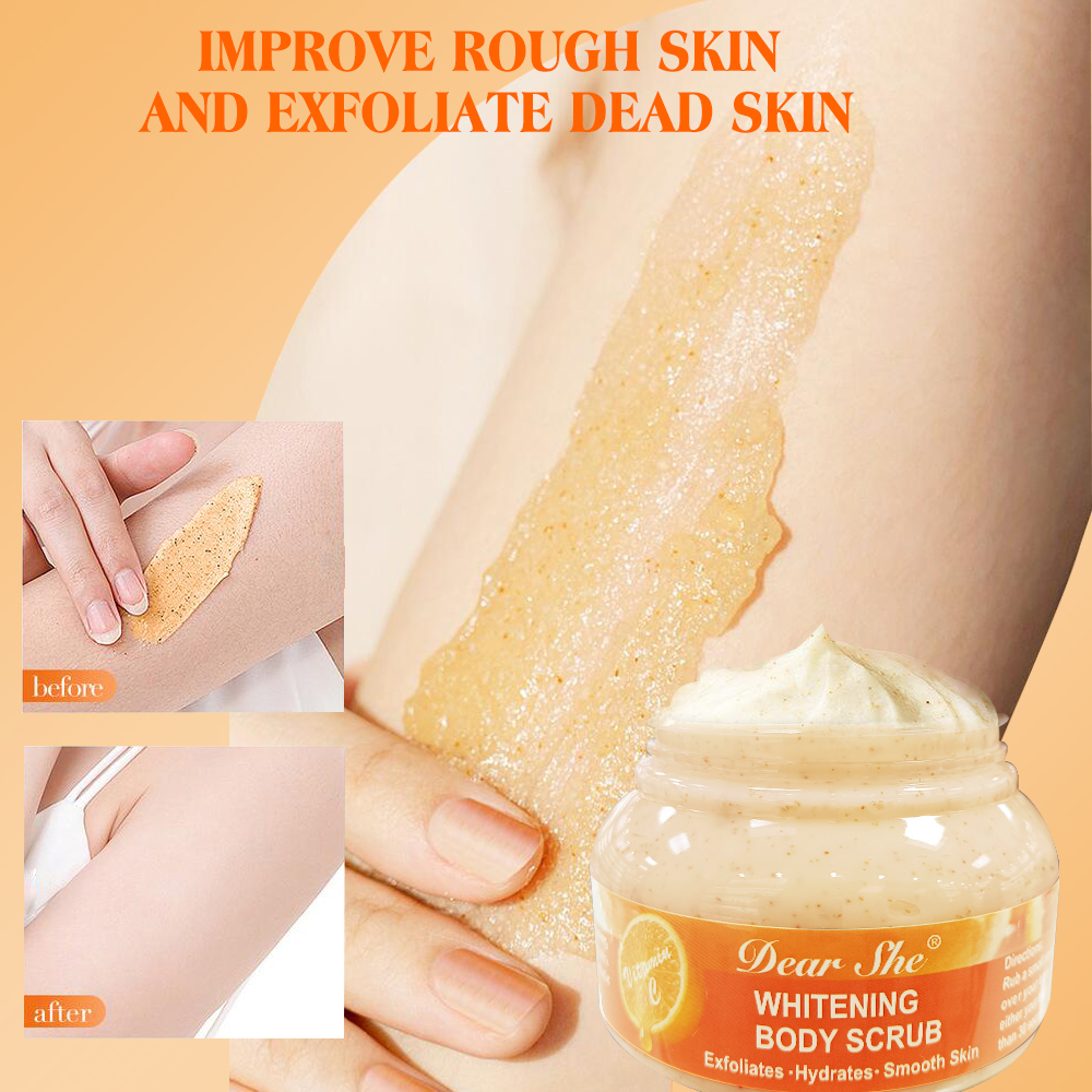 Vitamin C Whitening Body Scrub 250g Moisturizing and Smoothing Exfoliation