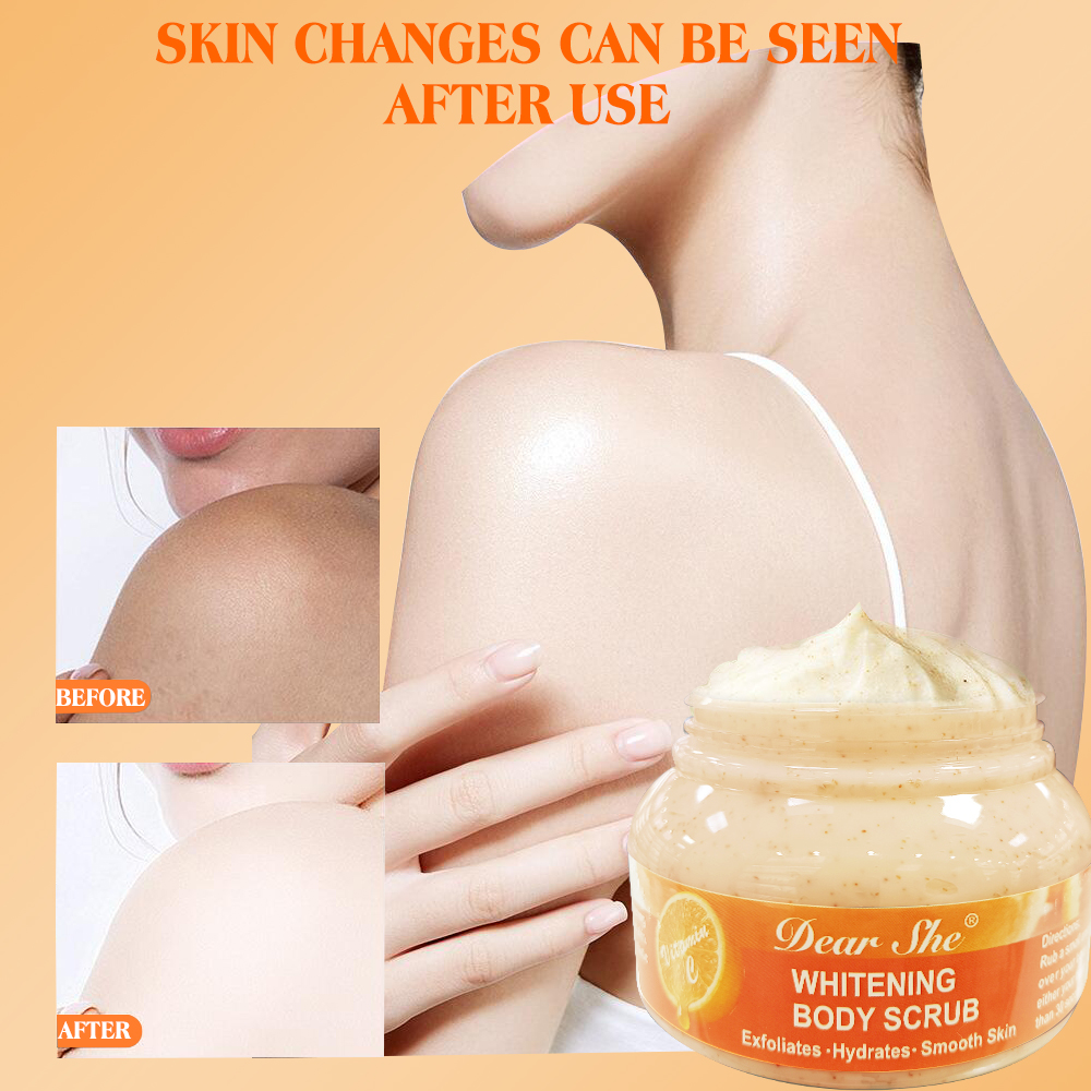 Vitamin C Whitening Body Scrub 250g Moisturizing and Smoothing Exfoliation