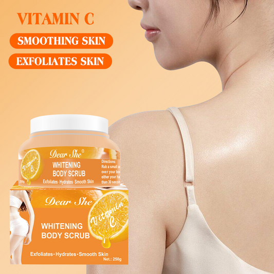 Vitamin C Whitening Body Scrub 250g Moisturizing and Smoothing Exfoliation