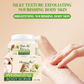 Rice pulp body scrub 250g whitening deep cleansing exfoliating dirt nourishing moisturizing