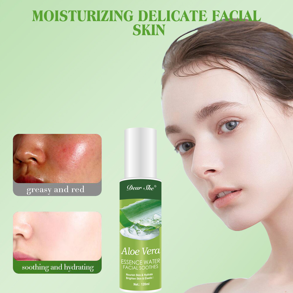 Aloe Vera Soothing Face Serum Nourishing Brightening Toner 120ml