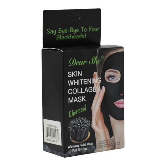 Whitening Collagen Charcoal Mask - 10 Sheets