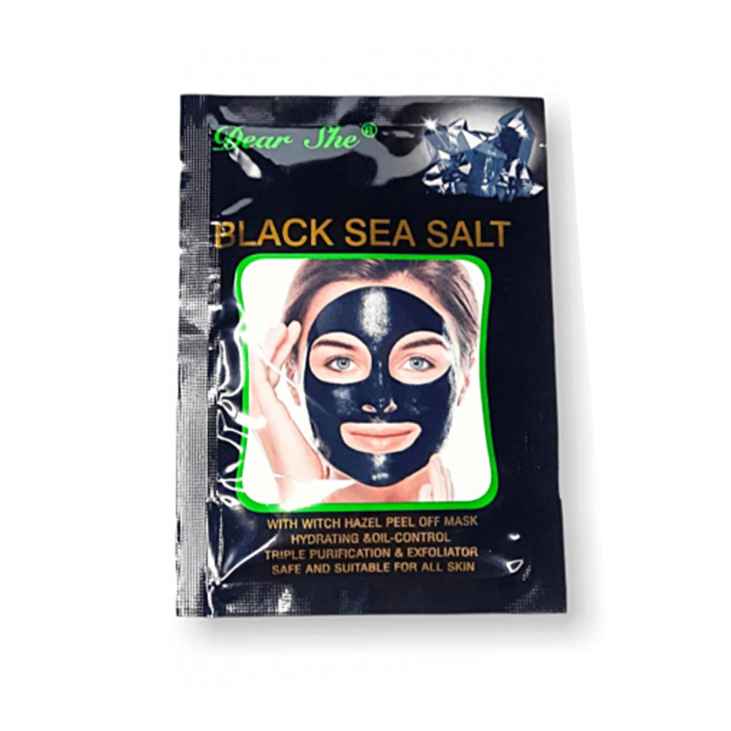 Whitening Black Sea Salt Moisturizing Mask - 10 Count