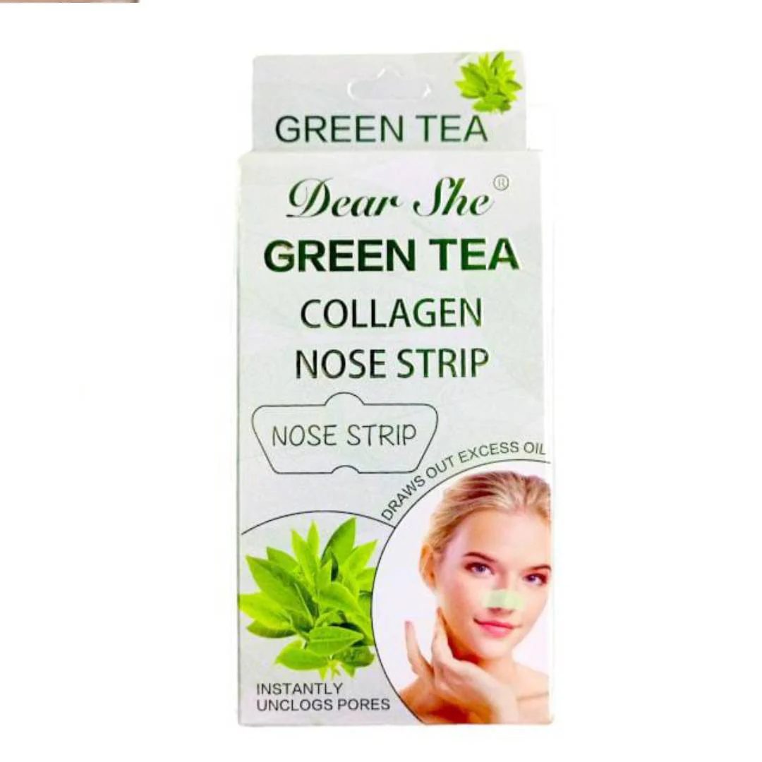 Green Tea Collagen Nose Strips, 1 box - 10 pieces