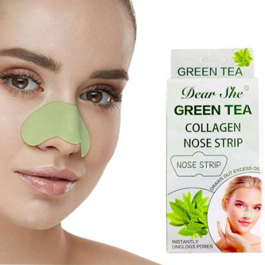 Green Tea Collagen Nose Strips, 1 box - 10 pieces