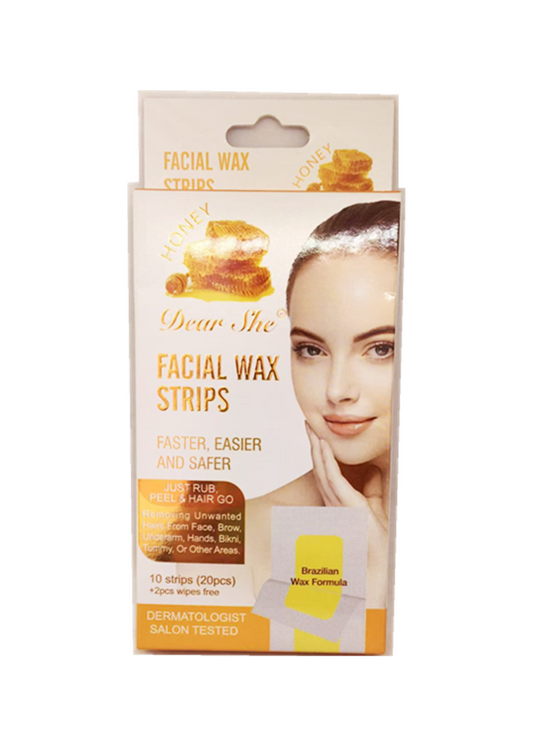 Honey Waxing Facial Waxing Paper, 20 Wax Papers per Box