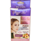Peach facial hair removal patches, 20 pieces per box