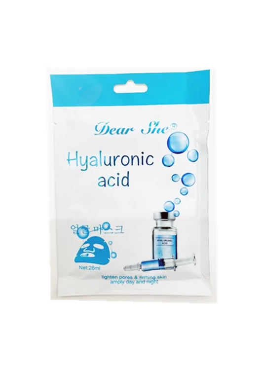 Hyaluronic Acid Firming Moisturizing Mask, 28ml per mask