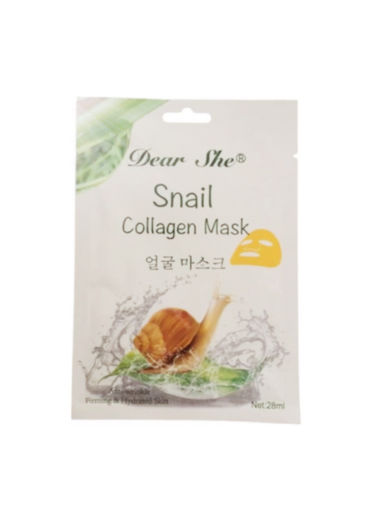 Snail Collagen Mask, 1 sheet - 28 ml