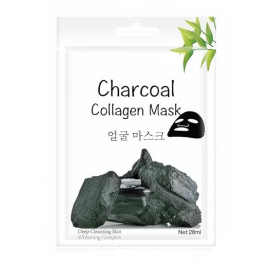 Bamboo Charcoal Collagen Moisturizing Mask 1 Sheet