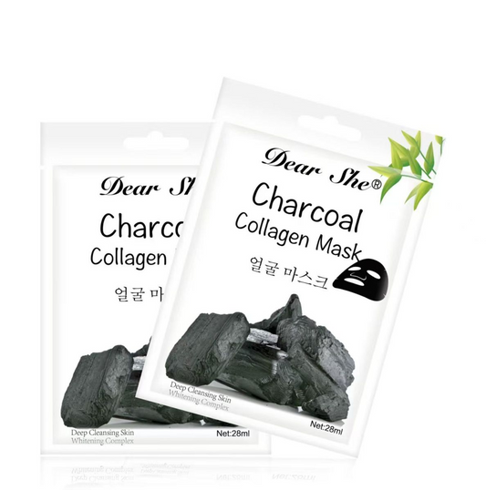 Bamboo Charcoal Collagen Moisturizing Mask 1 Sheet