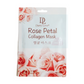 Rose Collagen Hydrating, Rejuvenating, Soothing and Repairing Mask, 1 Sheet