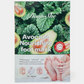 Avocado Moisturizing and Nourishing Foot Mask, 1 pair