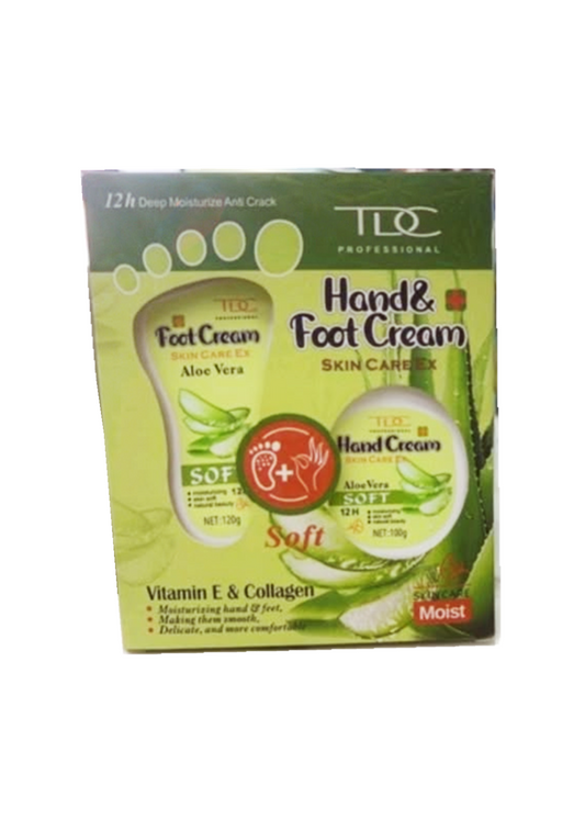 Aloe Vera Hand and Foot Cream Set (100g + 120g)