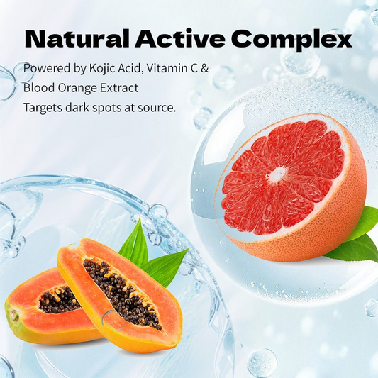 Kojic acid + papaya soap brightens skin tone and whitens skin, 100g
