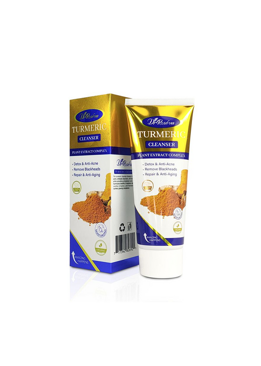 Dr Roseva Deep Clean, Organic Turmeric Anti-Acne Foaming Cleanser, 100g