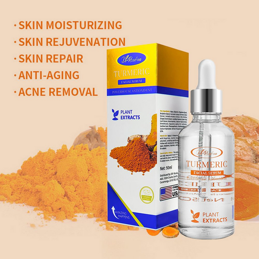 Dr.ROSEVA-Nourishing and Hydrating Organic Turmeric Face Serum - 50ml