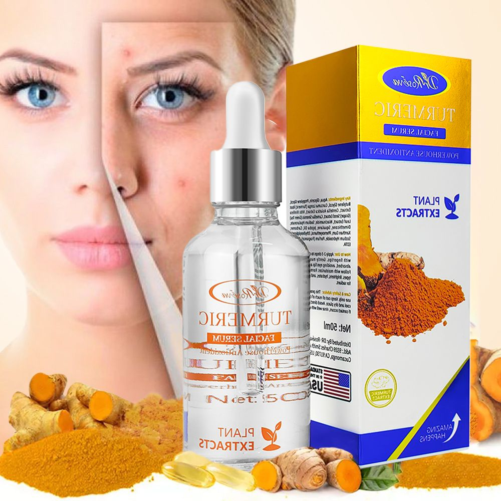 Dr.ROSEVA-Nourishing and Hydrating Organic Turmeric Face Serum - 50ml