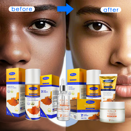 DR.ROSEVA 5-Piece Turmeric Anti-Aging Skincare and Whitening Set