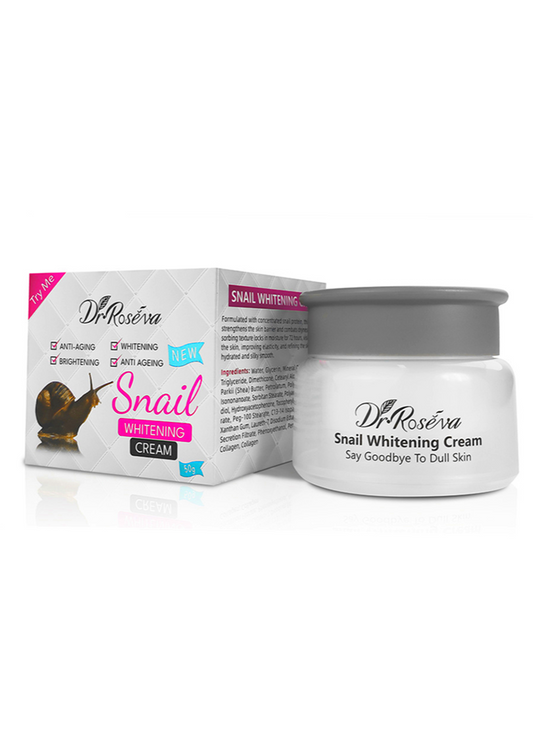 DR.ROSEVA Antioxidant Moisturizing Brightening Repair Snail Whitening Cream, 50g
