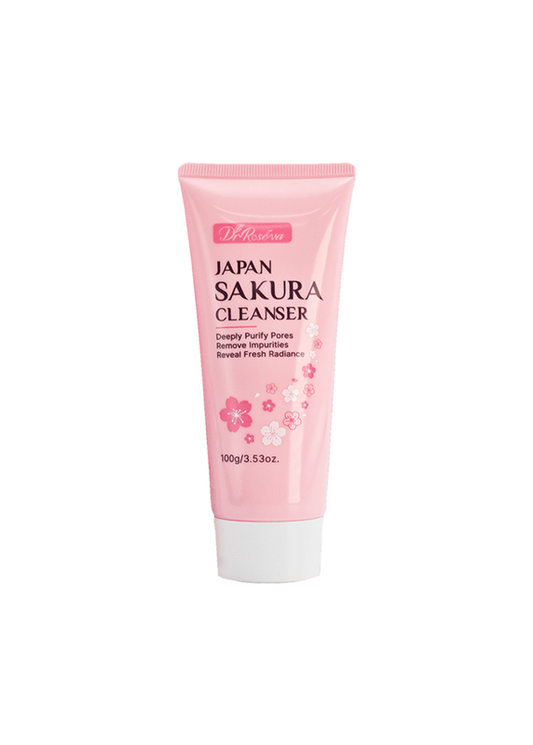 DR.ROSEVA - Acne-fighting Deep Cleansing Sakura Foaming Cleanser, 100g