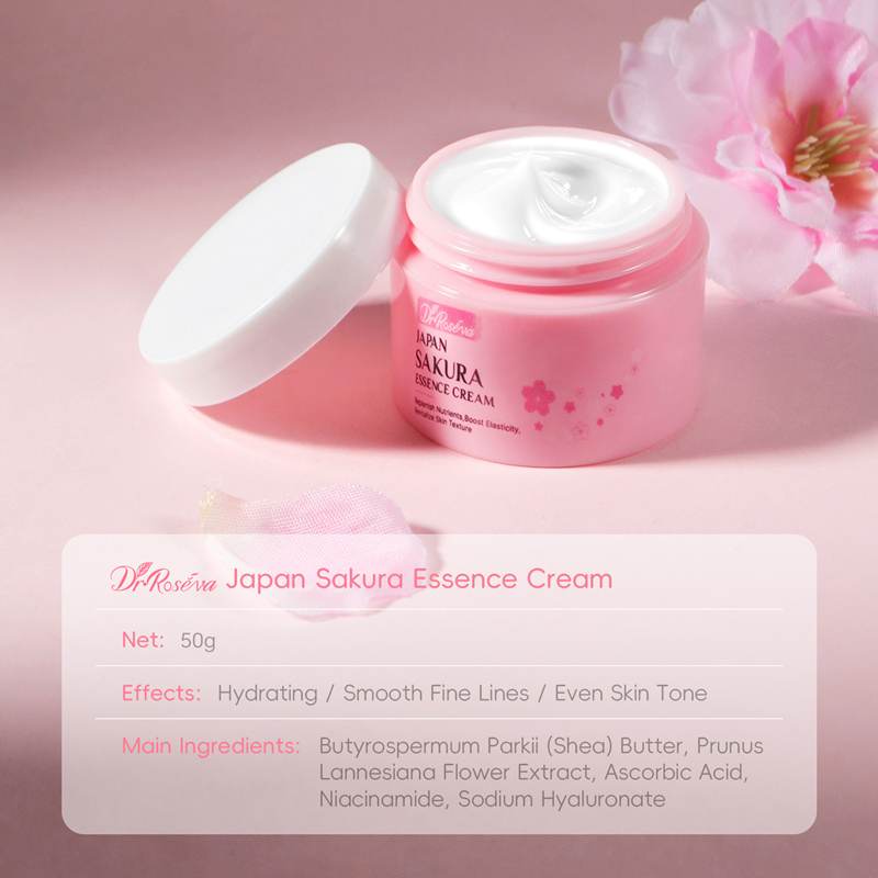 DR.ROSEVA Brightening Face Care Skincare Moisturizing Whitening Cream, 50g