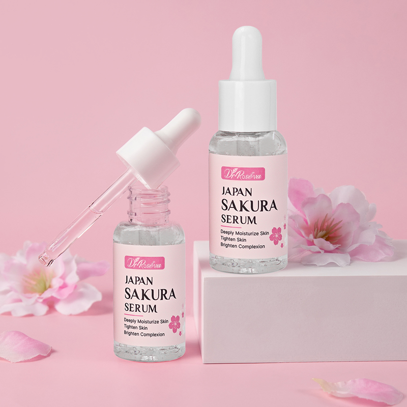 Sakura Brightening Moisturizing Skin Firming Serum, 30g