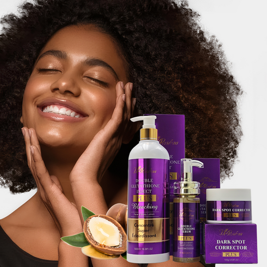 DR.ROSEVA 3-Piece Anti-Aging Skincare Set Double Moisturizing Vegan Collagen