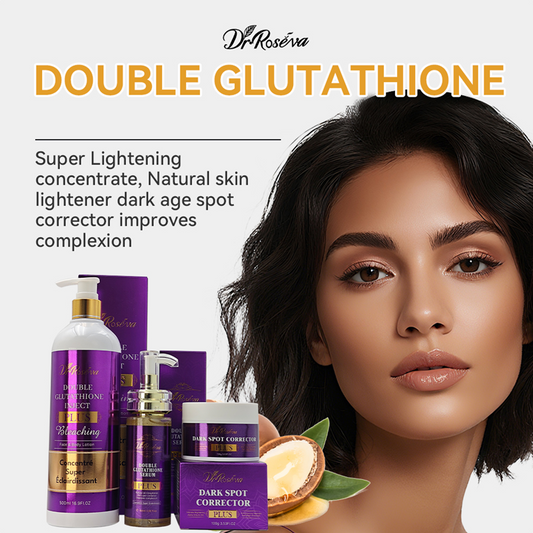 DR.ROSEVA 3-Piece Anti-Aging Skincare Set Double Moisturizing Vegan Collagen