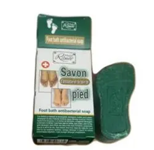 Antibacterial Foot Bath Soap, for bacterial and fungal skin infections, 100g