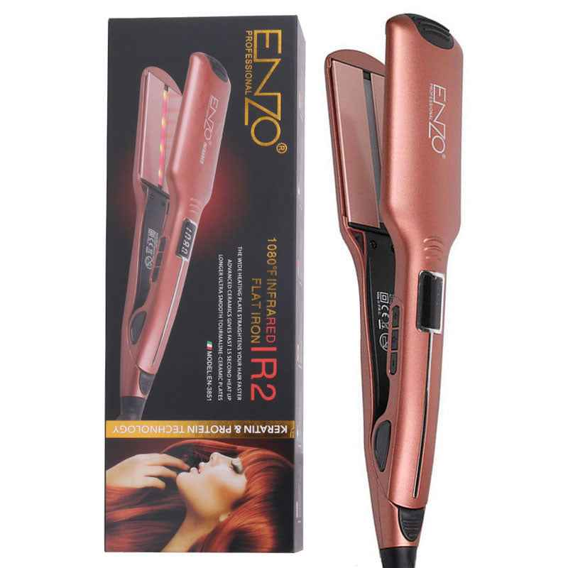 ENZO EN-3851 Professional Infrared Titanium Hair Straightener