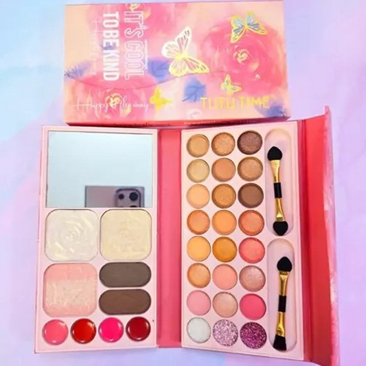 TUTU TIME Butterfly Eyeshadow Palette for Women, 90g