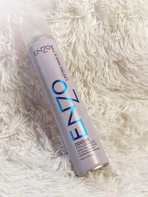 Enzo Professional Hair Styling Spray, 420ml