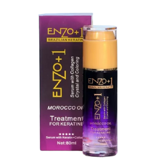 Enzo+1 Brazilian Keratin Collagen Hair Serum, 80ml