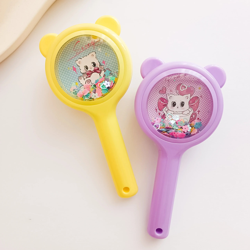 Mini Kitten Detangling Brush for Kids and Girls, Available in 4 Colors