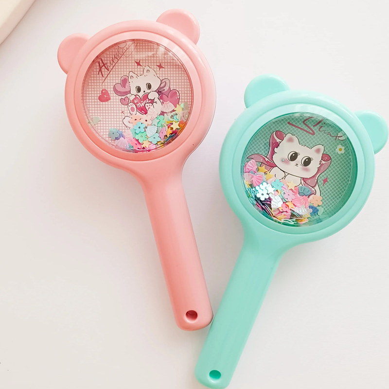 Mini Kitten Detangling Brush for Kids and Girls, Available in 4 Colors