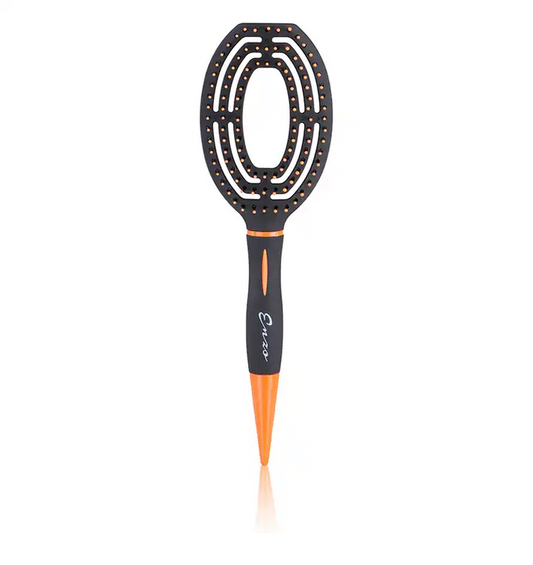 ENZO Curved Ventilation Styler Comb Detangling Brush