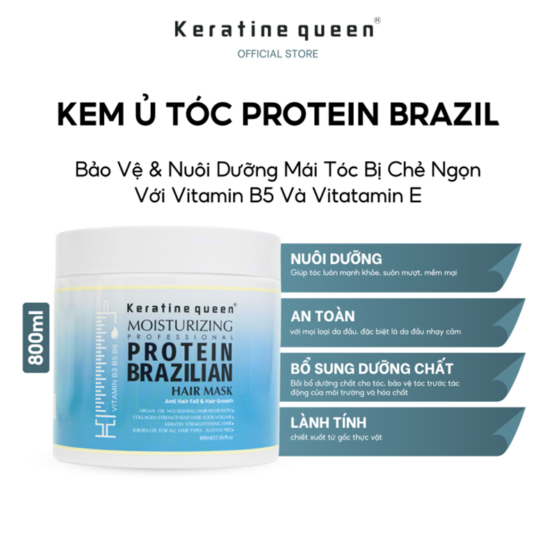 Brazilian Protein Repair and Nourishing Hair Mask 800ml