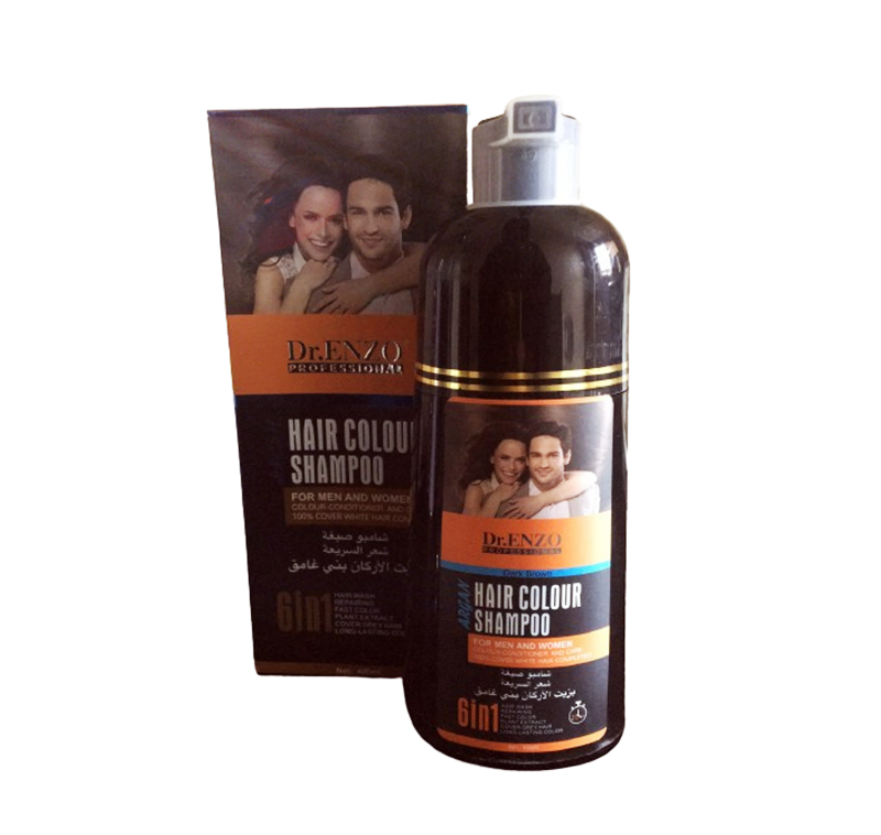 ENZO Professional Dark Brown Hair Color Shampoo