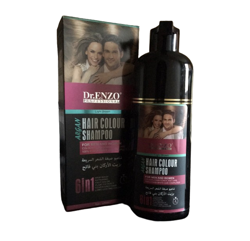 Enzo Professional Light Brown Color-Treated Shampoo 420ml