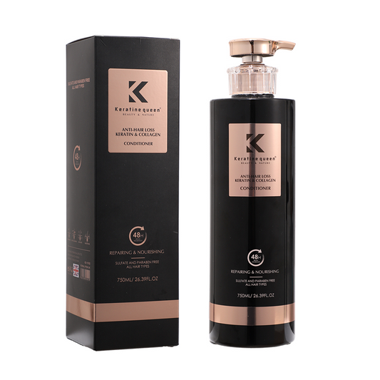 Keratin & Collagen Queen Conditioner to Prevent Hair Loss, 750ml