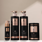 Keratin Collagen Queen Shampoo Set, Anti-Hair Loss, 4 Bottles
