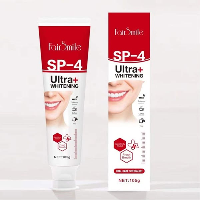 Sp-4 Whitening Toothpaste, Deep Clean, Super Whitening, 105g